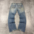 Vintage Y2K Lowwaist Super Flared Jeans (M)
