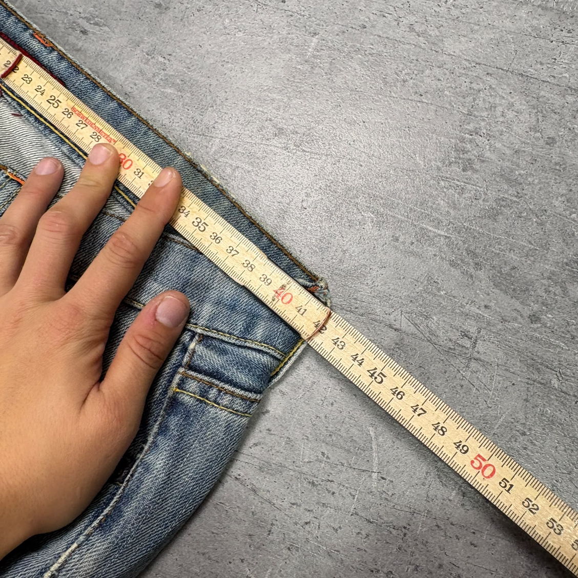 Vintage Y2K Lowwaist Super Flared Jeans (M)