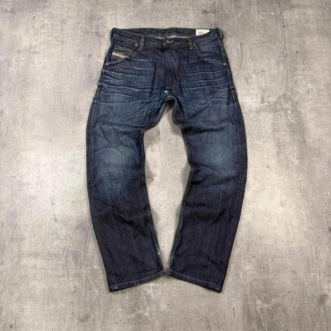 Vintage Diesel 2000s Straight Baggy Jeans (M)