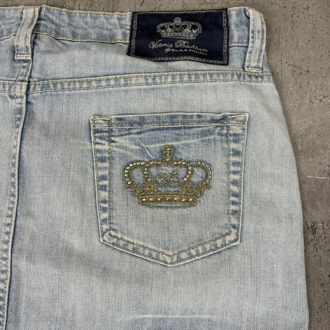 Vintage 2000s Victoria Beckham Lowwaist Skirt (M)