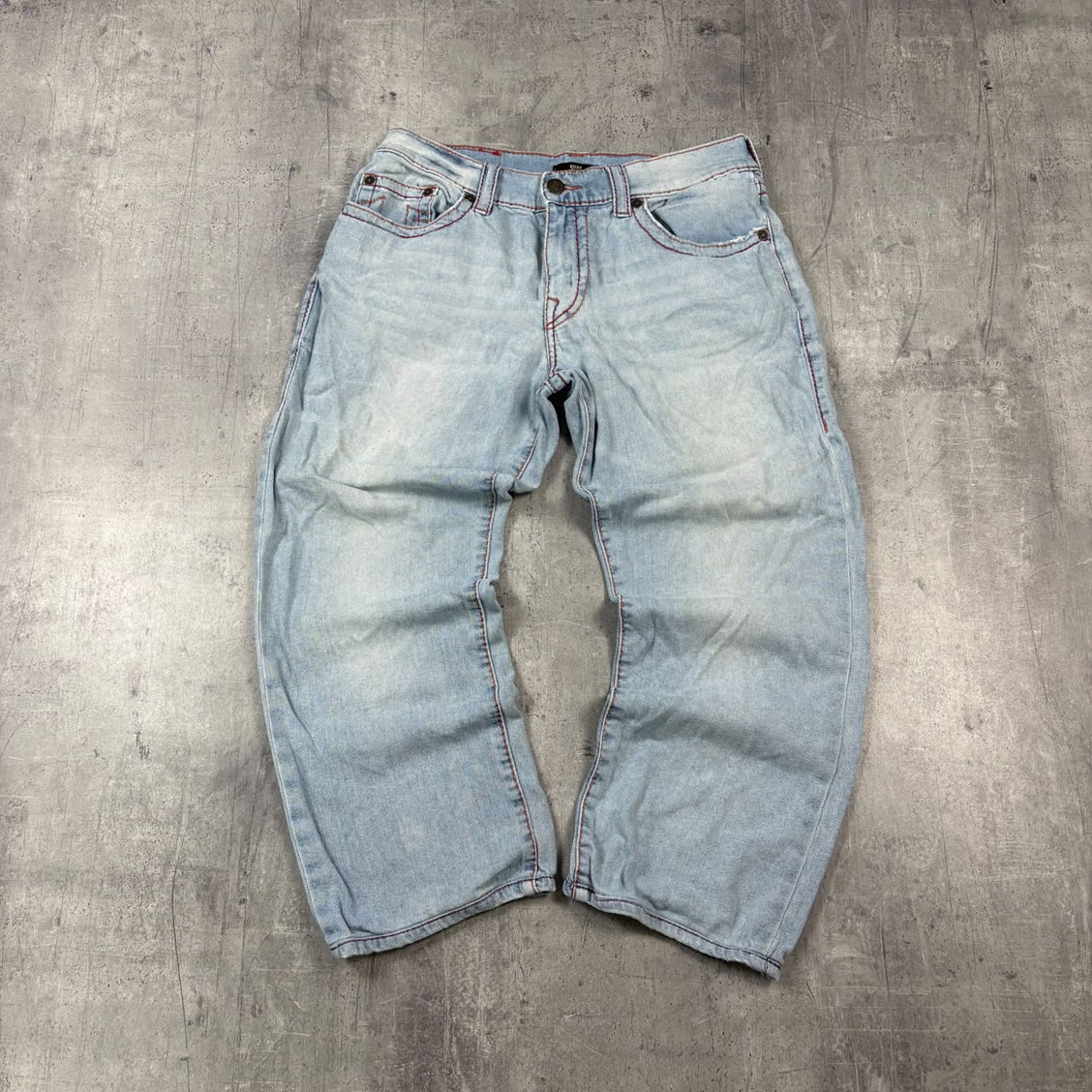 Vintage True Religion 2000s Ultra Baggy Jeans (M)