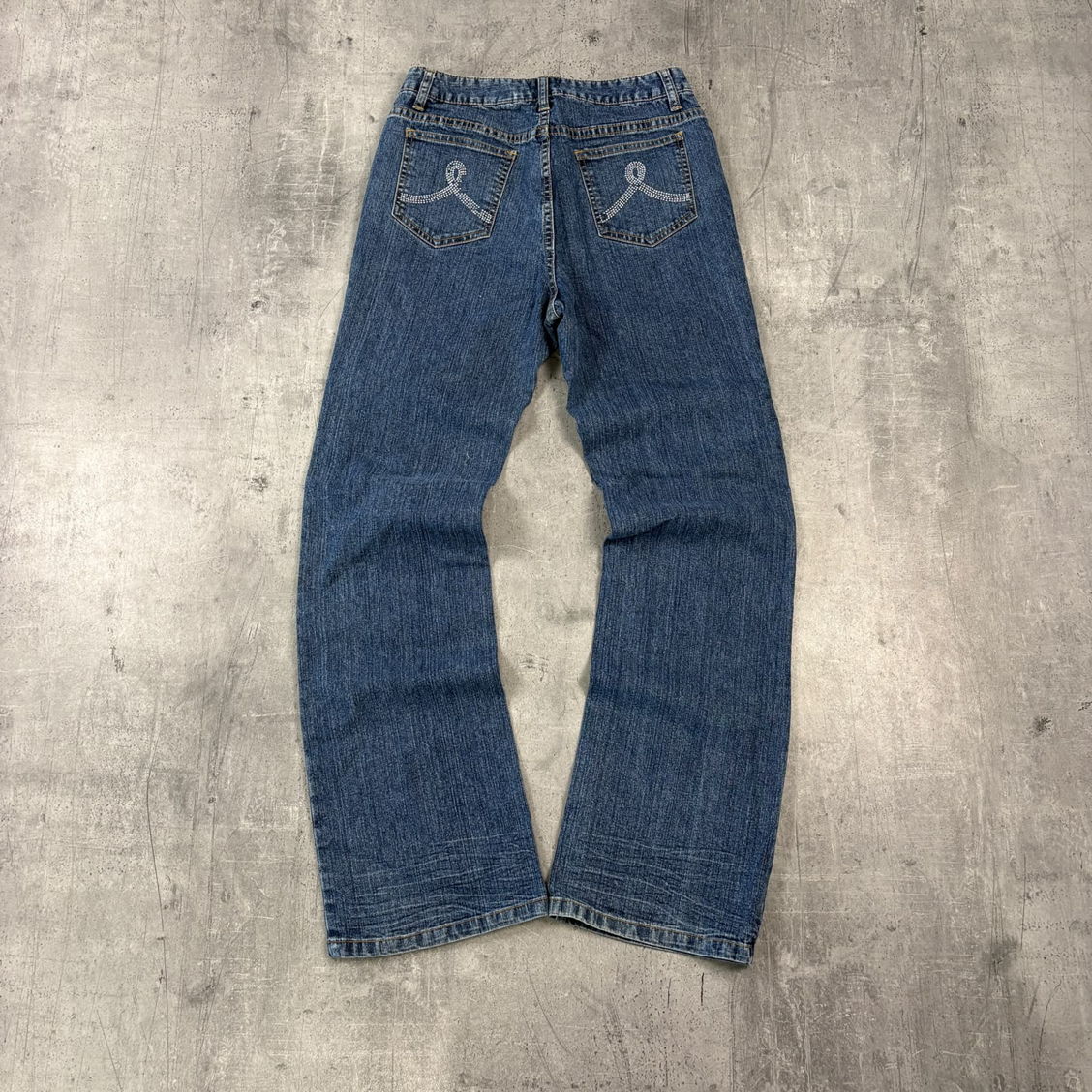 Vintage Y2K 2000s Super Flared Jeans (S)