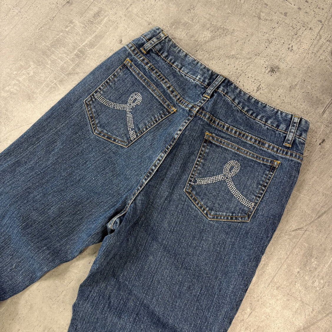 Vintage Y2K 2000s Super Flared Jeans (S)
