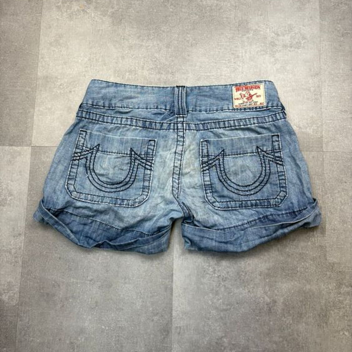 True Religion Vintage Denim Shorts (L)